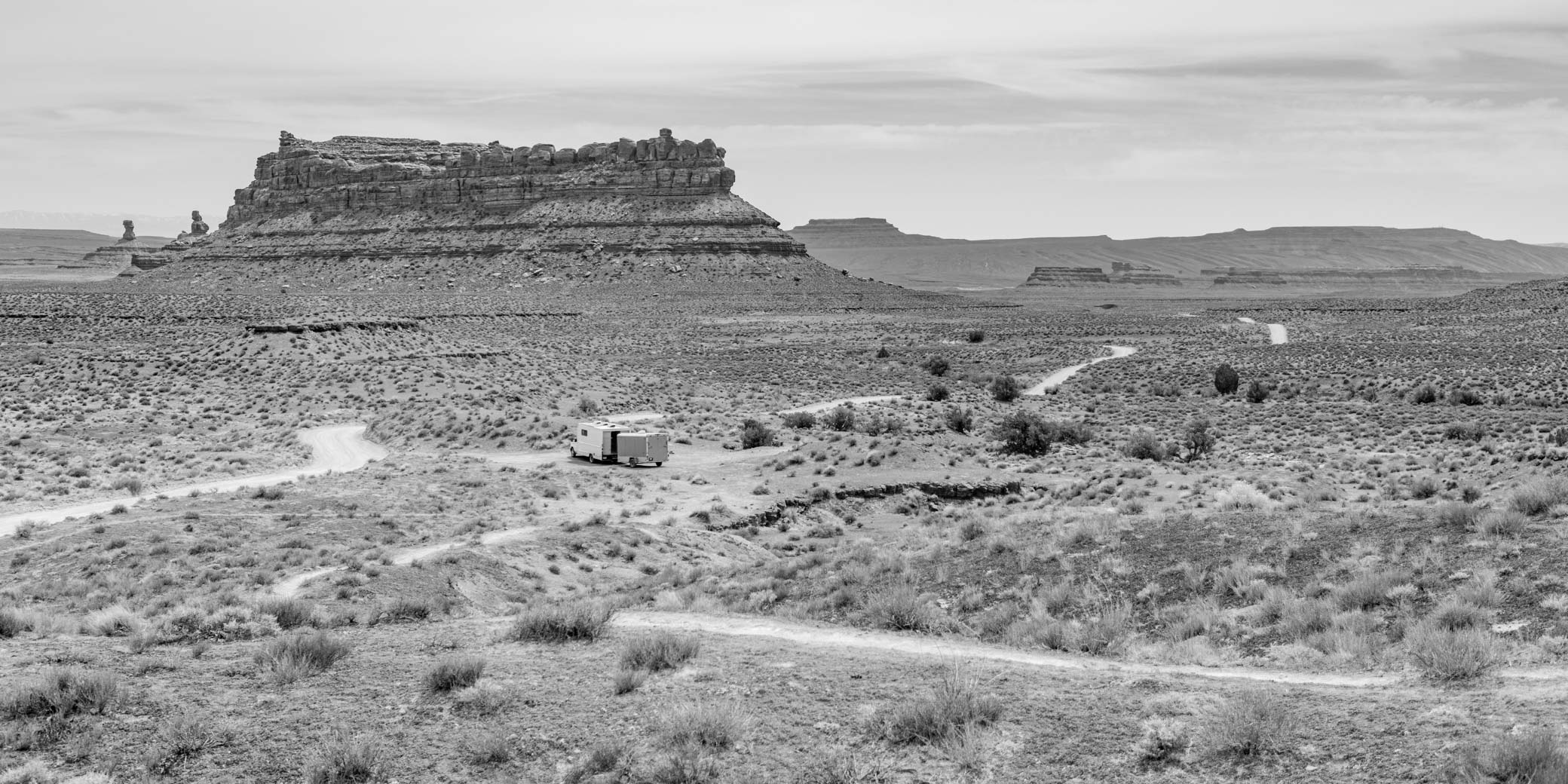 Camped at Valley of the Gods, Mexican Hat UT, April 14, 2022