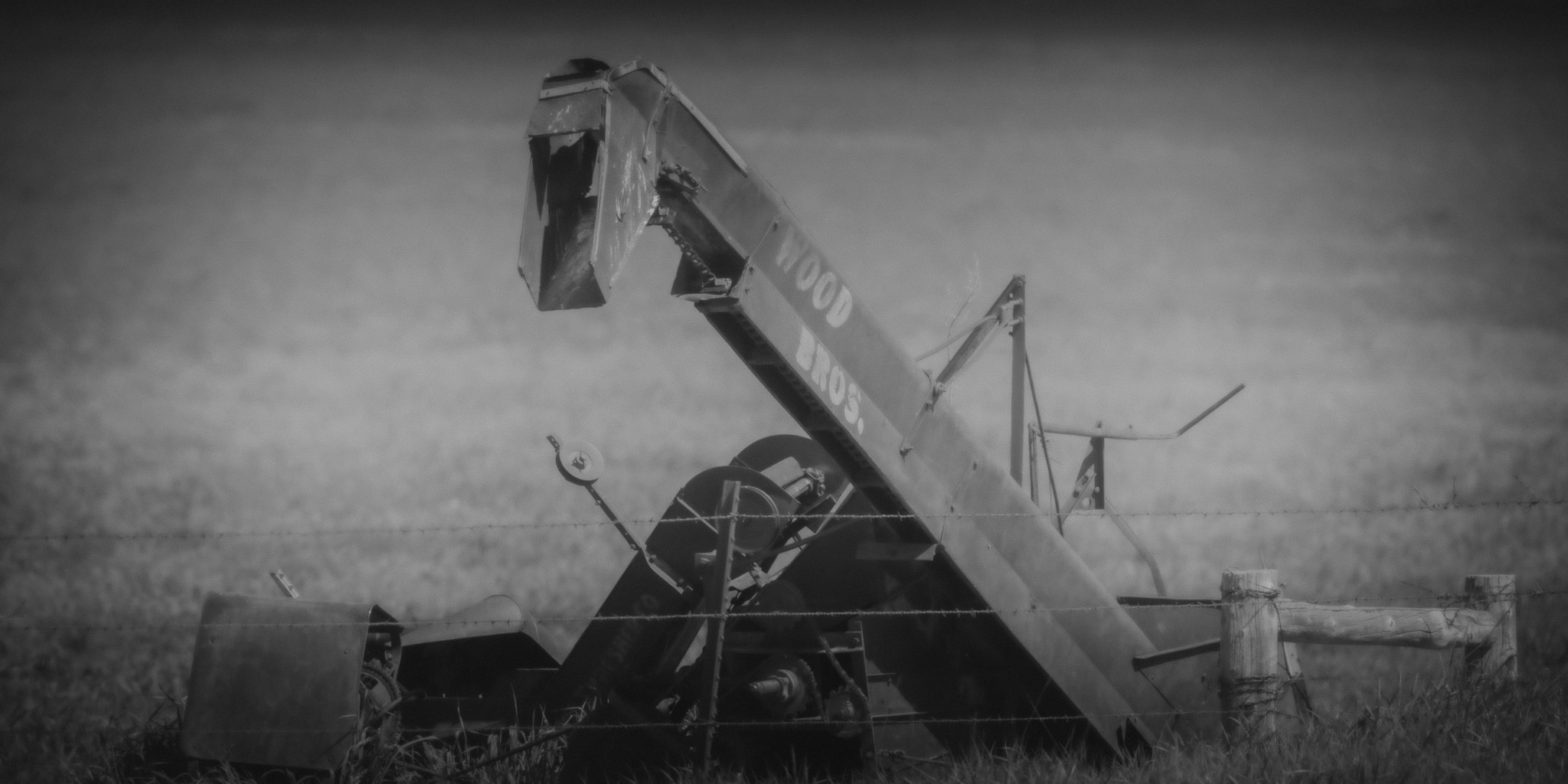 Junked Farm Machinery Looks Like Dinosaur, Lacreek NWR, Martin SD, May 25, 2022