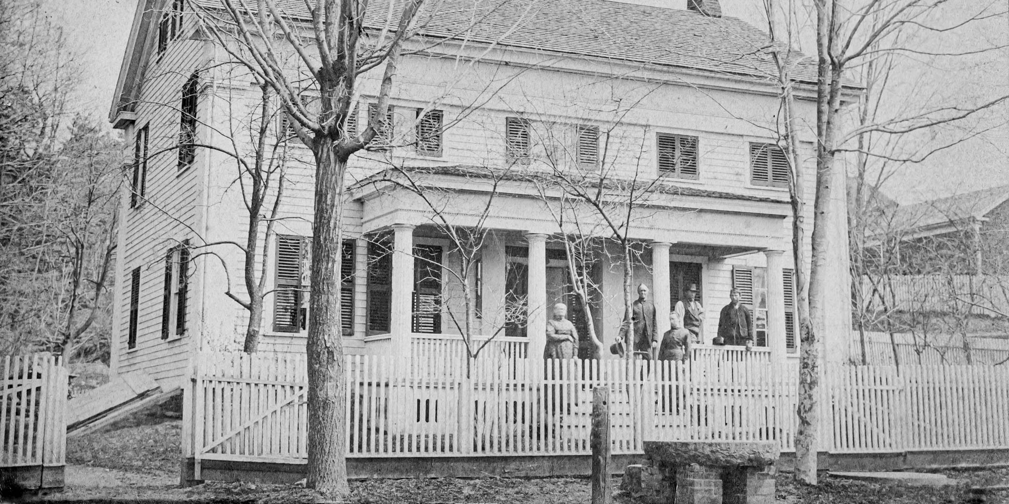 The Stewart Place in 1878 Col. Co. History 